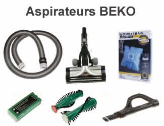 Les pices et composants pour les aspirateurs de la marque Beko