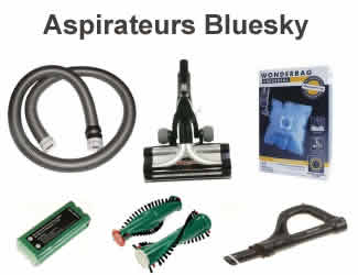 Les pices et composants pour les aspirateurs de la marque Bluesky