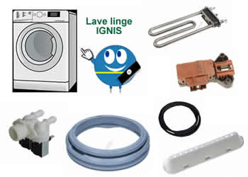 pieces et composants pour les lave linge IGNIS