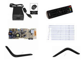 pieces et composants pour les télévisions LCD Proline