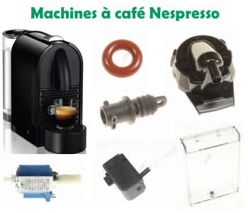 pices et accessoires pour machines  caf Nespresso