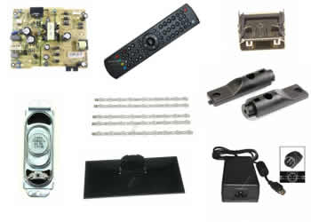 pieces et composants pour les télévisions lcd Techwood