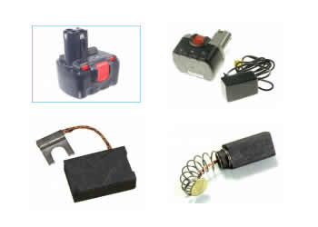 pieces et composants pour les tournevis rechargeables Bosch