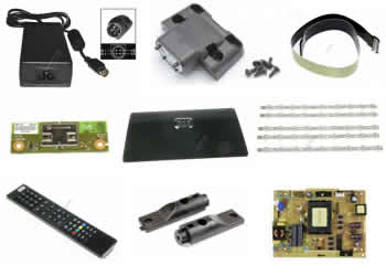 pieces et composants pour les télévisions lcd BUSH