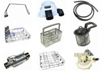 pieces et composants pour les lave vaisselle Zanussi