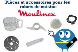 pices et accessoires pour les robots de cuisine moulinex