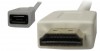  HDMI-A-plug + 1x Micro-USB-2.0-B-jack                                                                                                                                                                                                                         