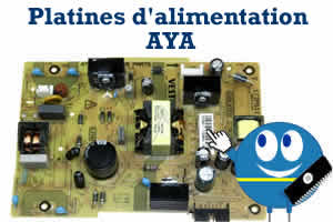 platine alimentation pour les télévisions AYA