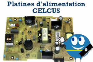 platine alimentation pour les tlvisions celcus