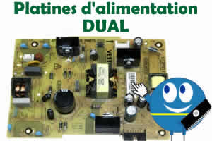 platine alimentation pour les tlvisions DUAL