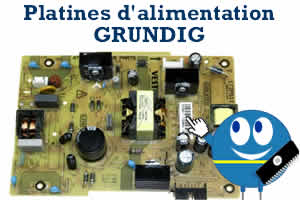 platine alimentation pour les télévisions grundig