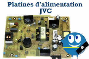 platine alimentation pour les télévisions JVC
