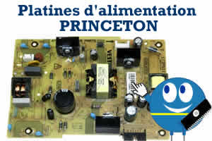 platine alimentation pour les télévisions PRINCETON