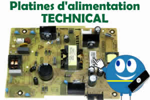 platine alimentation pour les tlvisions TECHNICAL