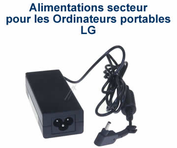 alimentations secteur pour les ordinateurs portables LG