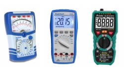 appareils de mesures, multimètres, oscilloscopes, thermomètres