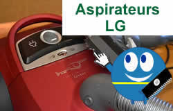 les pièces et acccessoires pour les Aspirateurs LG