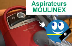 Pièces et composants pour les aspirateurs MOULINEX