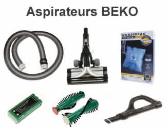 Les pièces et composants pour la réparation des aspirateurs de la marque Beko