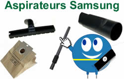 Pices et composants pour les Aspirateurs Samsung modles VC et VCC