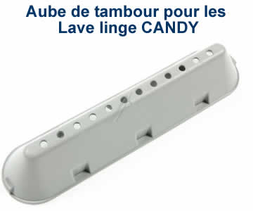 Aubes de tambour pour les Lave linge CANDY