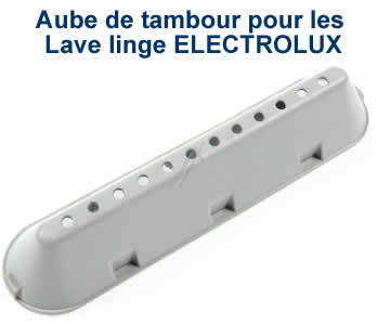 Aubes de tambour pour les lave linge ELECTROLUX