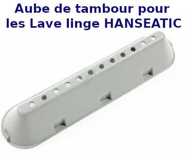 Aubes de tambour pour les lave linge HANSEATIC