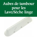 aubes de tambour pour la rparation des lave linge et sche linge