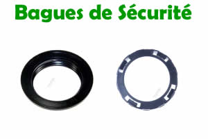 Bagues de scurit de remplacement pour les appareils lectromnagers