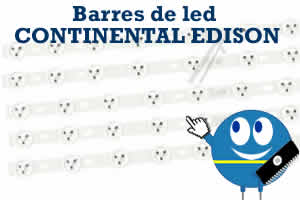 barres led pour les tlvisions continental edison