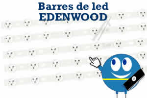 barres de led de remplacement pour la réparation des télévisions EDENWOOD