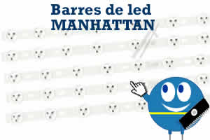 barres led pour les tlvisions manhattan