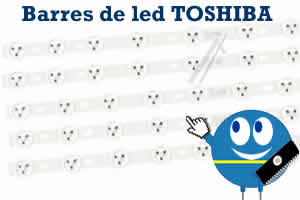 barres led pour les tlvisions toshiba