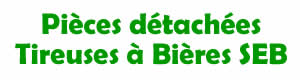Pièces détachées pour la réparation des tireuses à bières SEB