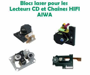 bloc optique laser pour les lecteurs cd AIWA