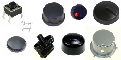boutons pour tous les appareils audiovisuels et électroménagers