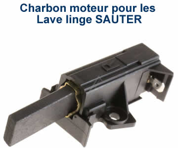 charbons moteur pour les lave linge SAUTER