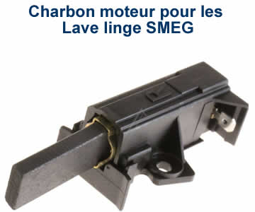 charbons moteur pour les lave linge SMEG