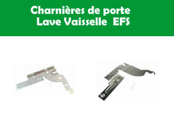 charnires de porte pour les lave vaisselle EFS