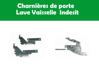 charnires de porte pour les lave vaisselle Indesit