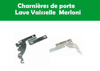 charnires de porte pour les lave vaisselle Merloni