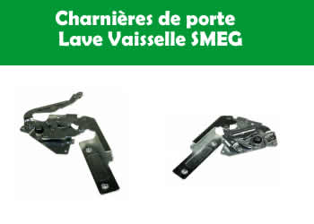 charnires de porte pour les lave vaisselle SMEG