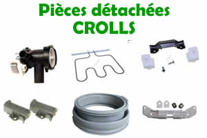 pi�ces d�tach�es pour la r�paration des appareils �lectrom�nagers CROLLS