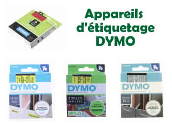 pieces et rubans pour les appareils d'tiquetage DYMO