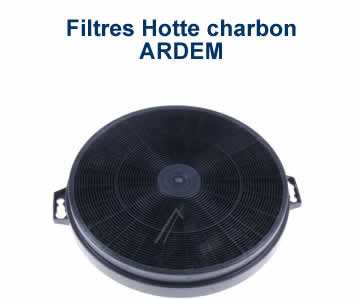 Filtres hotte charbon ardem