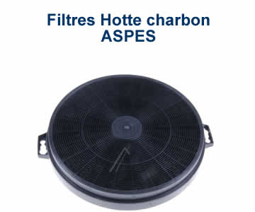 Filtres hotte charbon aspes