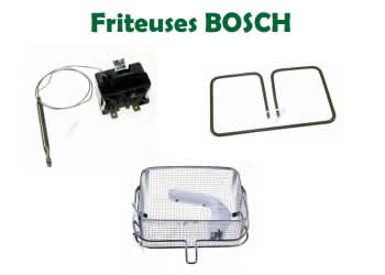 les pices et composants de remplacement pour les friteuses BOSCH