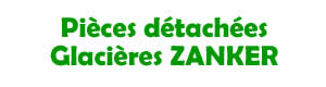 pices dtaches pour la rparation des glacires Zanker