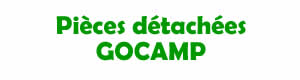 pièces détachées pour la réparation des appareils Gocamp