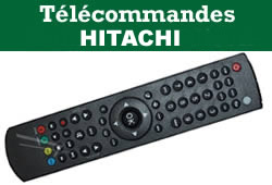 tlcommandes pour les appareils audiovisuels hitachi